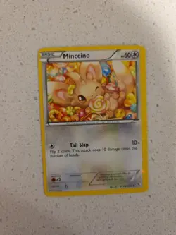 Minccino RC18/RC25 Common Holo Legendary Treasures Radiant Collection Pokemon LP - Image 1