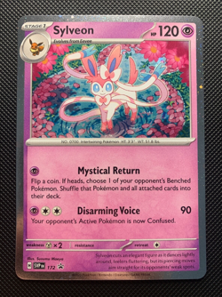 Sylveon 172 - SVP EN Black Star Promo Holo - Prismatic Evolutions Pokemon TCG NM - Image 1