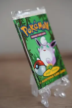 Pokemon Jungle Unlimited 1999 Wigglytuff Artwork Booster Pack WOTC Sealed - Image 4