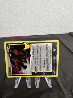 Pokemon Umbreon Gold Star 17/17 Holo Rare Celebrations: Classic Collection NM - Image 2