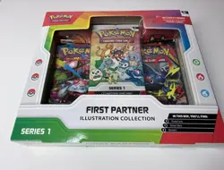 Pokemon TCG First Partner Illustration Collection Series 1 Sealed English - Image 1