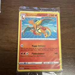 Special Delivery Charizard - SWSH075 - Pokemon Sword & Shield Promo SEALED NM - Image 3