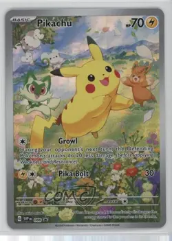 Pikachu (Paldea Adventure Chest) Holo Pokemon Scarlet & Violet Black Star Promo - Image 1