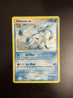 Glaceon 20/100 Majestic Dawn Holo Rare 2008 DP Pokemon TCG LP - Image 1
