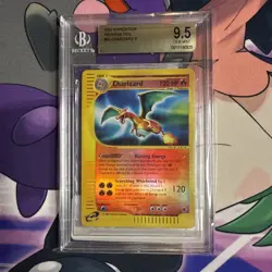 Pokemon TCG 2002 Expedition Base Set Charizard Reverse Holo 40/165 Rare - Image 1