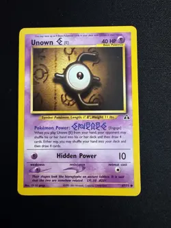 2001 Lightly Played Pokemon Unown [E] 67/75 Neo Discovery - Image 1
