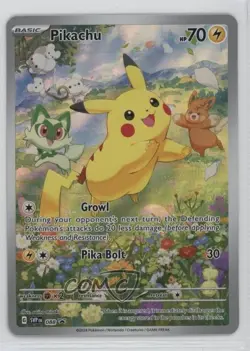 Pikachu (Paldea Adventure Chest) Holo Pokemon Scarlet & Violet Black Star Promo - Image 1
