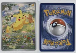 Pikachu (Paldea Adventure Chest) Holo Pokemon Scarlet & Violet Black Star Promo - Image 3
