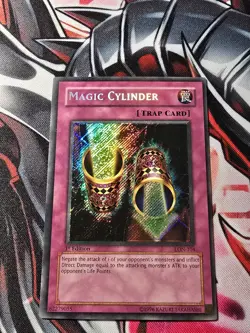 Yu-Gi-Oh! - Magic Cylinder - Secret Rare - LON-104 - 1st Edition - LP - Image 1