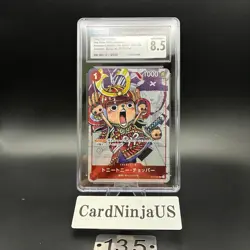 CGC 8.5 NM/Mint+ Tony Tony Chopper Parallel ST01-006 C 25th Edition ONE PIECE - Image 1