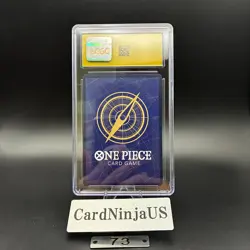 CGC 10 PRISTINE Nico Robin ST01-008 C 25th Edition Parallel ONE PIECE Card Game - Image 2