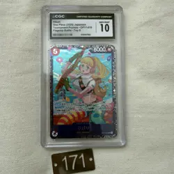 CGC 10 GEM MINT Hibari OP11-010 SR Flagship Battle Prize - ONE PIECE 171 - Image 1
