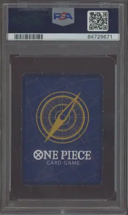 2023 One Piece Japanese Mini Perforated May Holo #013 Portgas D. Ace PSA 10 - Image 2