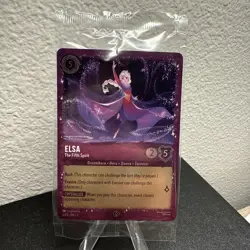 Disney Lorcana Elsa The Fifth Spirit 6/P3 Glitter Foil Promo Mint in Sealed - Image 4