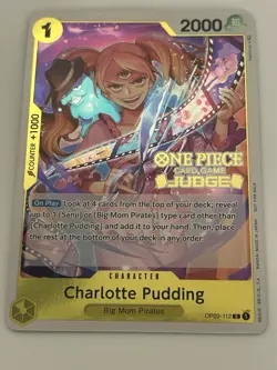 Charlotte Pudding (Judge Pack Vol. 2) OP03-112 One Piece Promotion Card Foil - Image 1