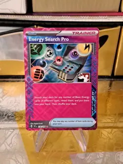 Energy Search Pro Pokemon Prize Pack Series 8 Promo Pokemon Card NM/LP - Image 1