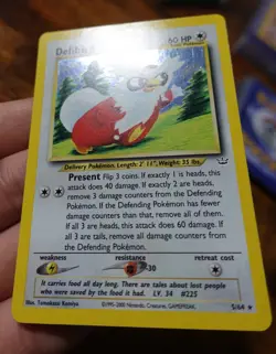 Delibird 5/64 Neo Revelation Holo Rare Pokemon Card VLP - Image 4