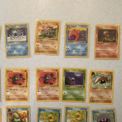 Pokemon TCG Fossil Mixed Lot 34 Cards Golem Cloyster Gastly Omastar Sandslash - Image 3