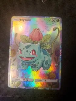 Custom Fan Art Pokemon Card- Ivysaur - Image 1