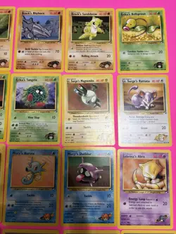 Lot Of 31 Pokemon Gym Heroes Cards- Vintage 2000 Wizards Of The Coast, NM-HP - Image 3
