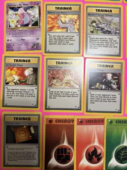 Lot Of 31 Pokemon Gym Heroes Cards- Vintage 2000 Wizards Of The Coast, NM-HP - Image 4