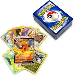 50+ Official Pokemon Cards Collection with 5 Foils in Any Combination - Image 1