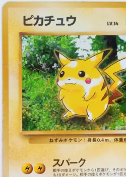 Pikachu Pokemon card Japanese anime vintage card Rare Nintendo F/S No.025 Jungle - Image 2