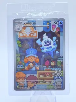 Vanillish 190/182 SEALED Pokemon Holiday Calendar 2025 Festive Stamp Promo Card - Image 1