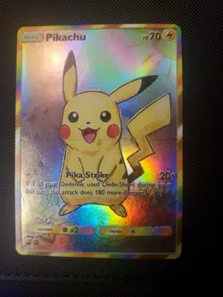 Custom Fan Art Pokemon Card- Pikachu - Image 1