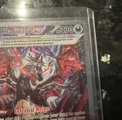 Pokemon TCG Charizard EX Holo Card Paldean Fates 234/091 SV - Image 3