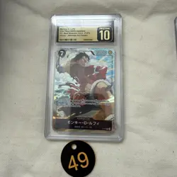 CGC 10 PRISTINE Monkey D Luffy P-075 Premium Card Collection (Best Selection 49 - Image 1