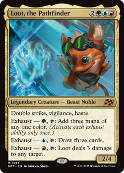 Loot, the Pathfinder [Aetherdrift] Near Mint - Image 1