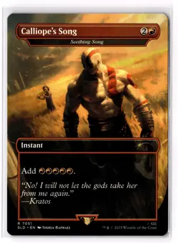 Calliope's Song - Seething Song 7051 Secret Lair Drop Series Normal NM - Image 1