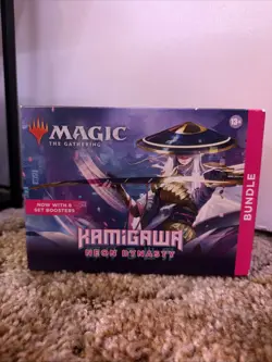Magic: The Gathering Kamigawa: Neon Dynasty Bundle 8 Set Boosters, Sealed - Image 1