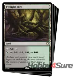 Twilight Mire X4 M/NM Magic: The Gathering MTG Bloomburrow: Commander - Image 1