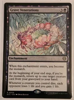 Grave Venerations Commander: Lorwyn Eclipsed Regular - Image 1