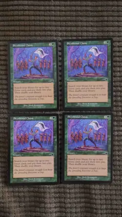 Magic: the Gathering / MtG Skyshroud Claim x4 Nemesis - Image 1