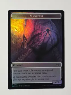 Demon Manifest Double-Sided Token Duskmourn: House of Horror Foil - Image 1