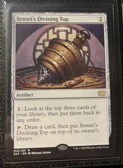 MTG Sensei's Divining Top Double Masters 2022 314 - Image 1