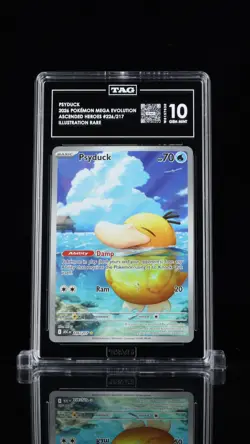 Psyduck - 226/217 - Ascended Heroes - Pokemon Card - Tag 10 Gem Mint - Image 1
