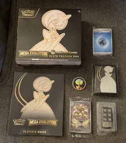 Pokemon Mega Evolution Gardevoir ETB Open Box With Accesories And Promo No Packs - Image 1