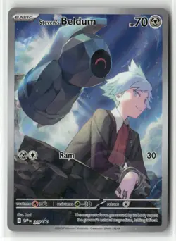 Steven's Beldum 207 Holo Scarlet & Violet Promo Pokemon TCG NM - Image 1