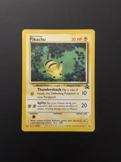 2000 POKEMON BLACK STAR PROMO PIKACHU LP 💫 - Image 1