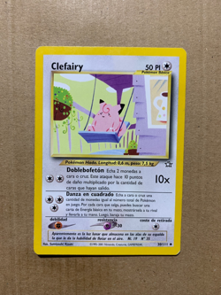 SPANISH Clefairy 30/111 Neo Genesis - Uncommon Pokemon Card - EXCELLENT - Image 1