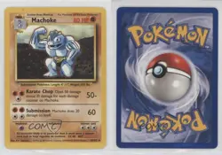 Machoke Pokemon Base Set #34 1999 - Image 3