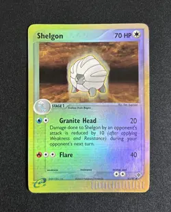 EX - Shelgon - 42/97 - Reverse Holo - EX Dragon - Pokemon Card LP - Image 1