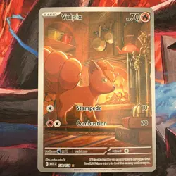 Pokemon 2025 Mega Evolution Vulpix #138/132 - NM - Image 1