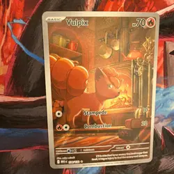 Pokemon 2025 Mega Evolution Vulpix #138/132 - NM - Image 5