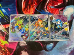 Pokemon First Partner Illustration Collection Turtwig Chimchar Piplup - Image 1