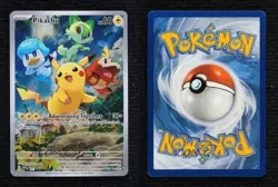 Pikachu (Paldea Evolved ETB) Pokemon Scarlet & Violet Black Star Promo #027 - Image 3